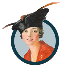 Every Week girl wearing an impressive hat